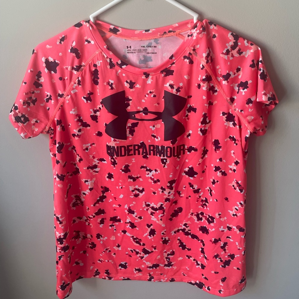 Girls YXL Pink Coupe Lache Shirt